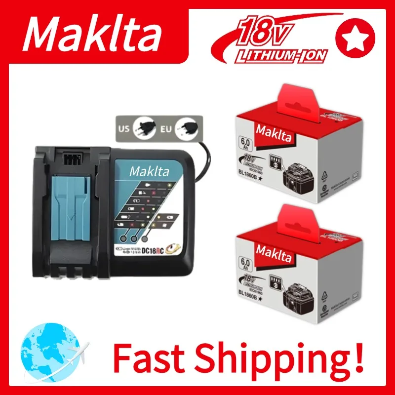 

Высокопроизводительный аккумулятор Makita 18 В, аккумулятор для Makita 18 В для моделей BL1850B, обеспечивает расширенное рабочее время работы на рабочих местах.