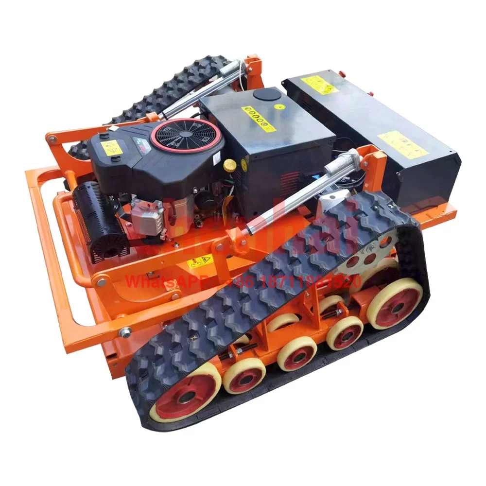 Neuer ferngesteuerter Roboter-Rasenmäher im Design