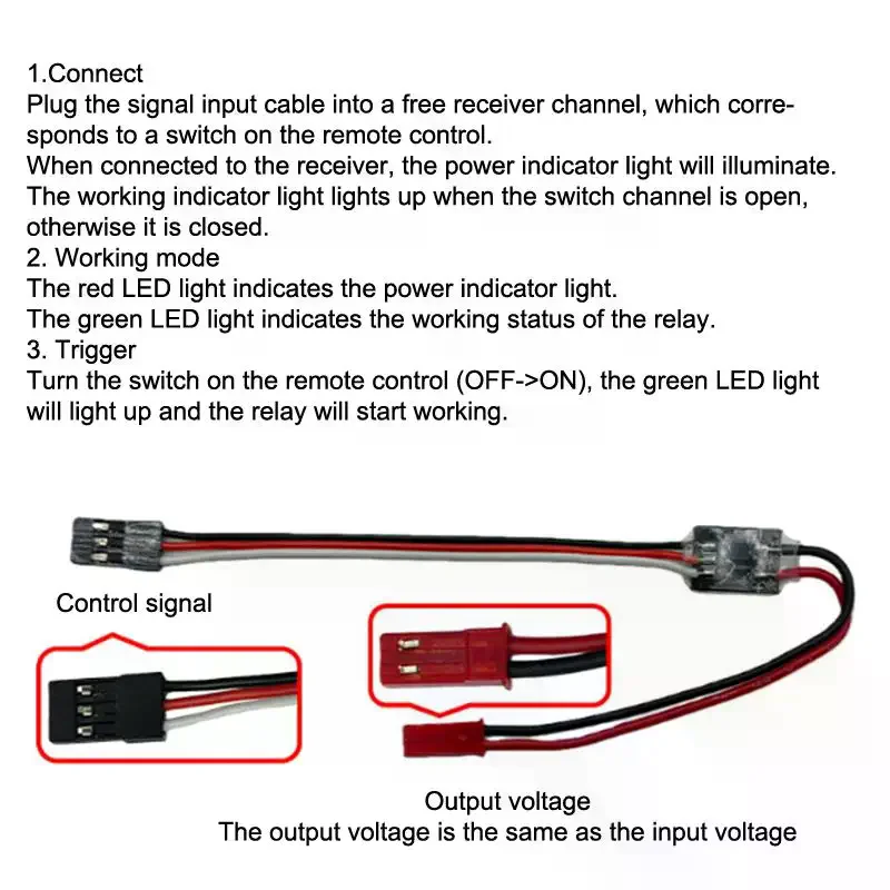New 2-20A Remote Controller Switch 3-30V Aerial PWM Signal Control Electronic Switch Water Pump High Current RC Drone Parts