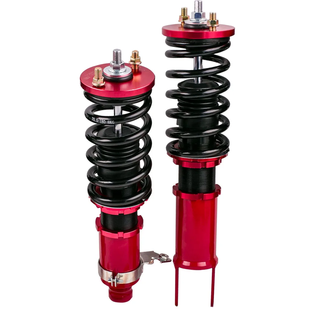 Coilover Height Adjust Suspension For Honda CIVIC 88-91 CRX ED EE EF Shock Strut	Adjustable Height Shock Absorbers Struts