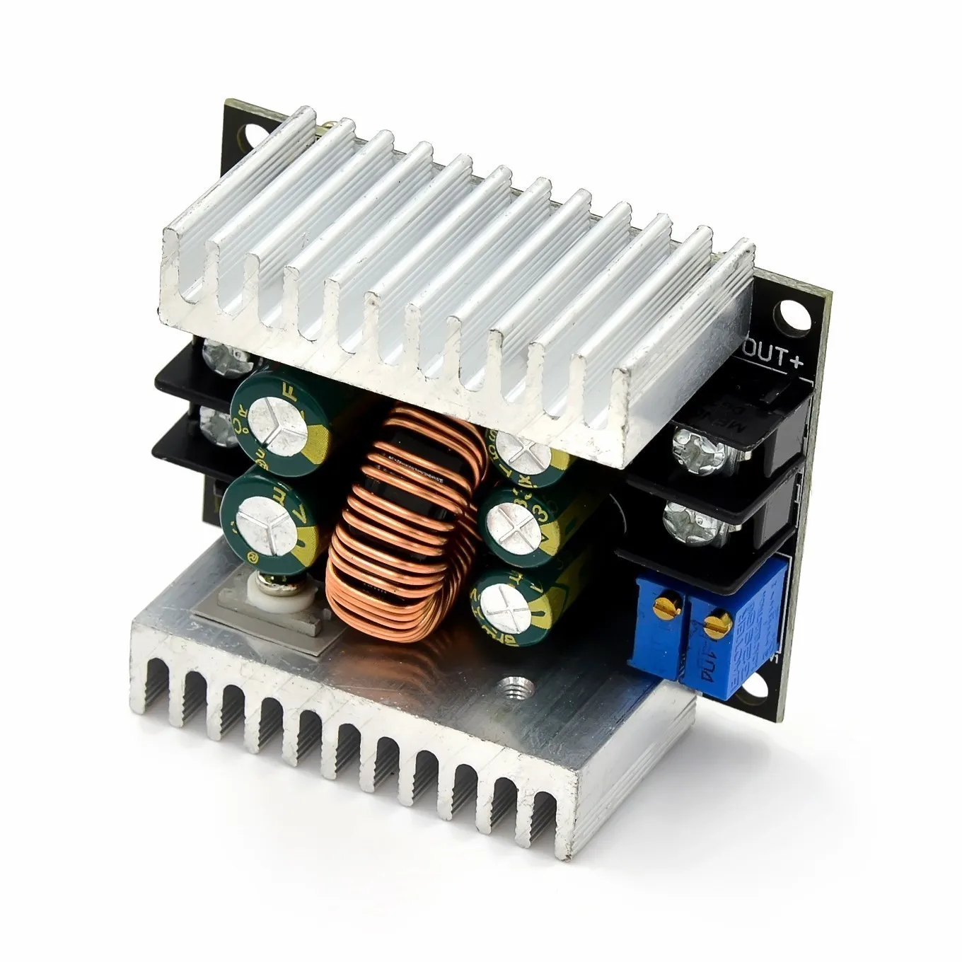 300W 20A DC-DC Buck Converter Step Down Module Constant Current LED Driver Power Step Down Voltage Module Electrolytic Capacitor