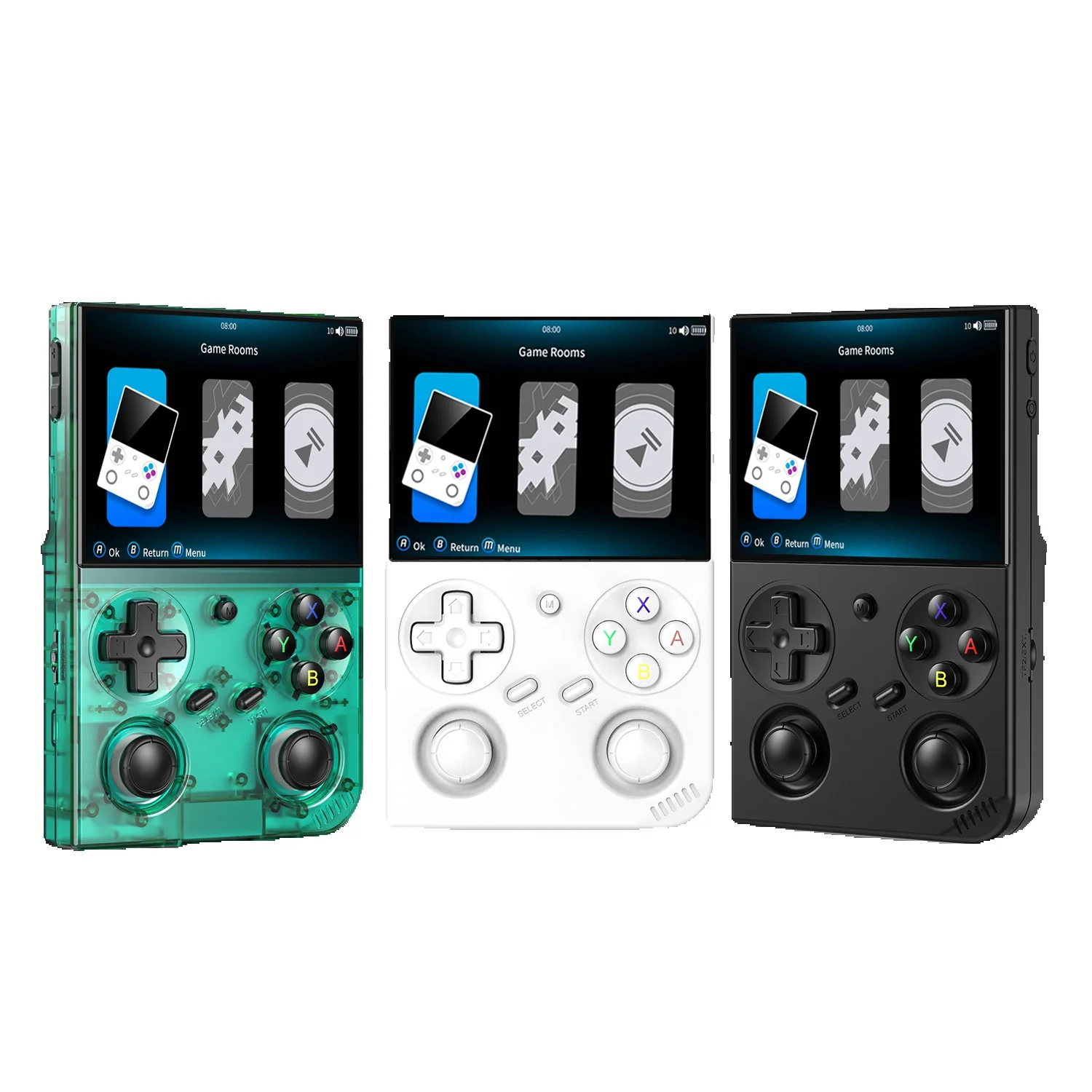 Anbernic RG35XX Pro 3,5-calowy ekran IPS Retro przenośna konsola do gier RG 35XXPro obsługuje wyjście HDMI TV 5G WiFi Bluetooth 4.2 System Linux Bateria 3200 mAh — 2
