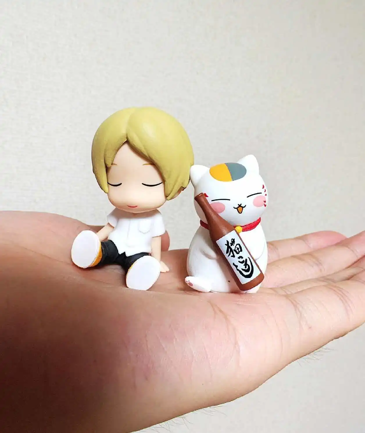 

New In Stock Anime Friends Account Cats Teachers Sleeping Shoulder To Shoulder Sitting In Rows Blind Box Models Ornaments