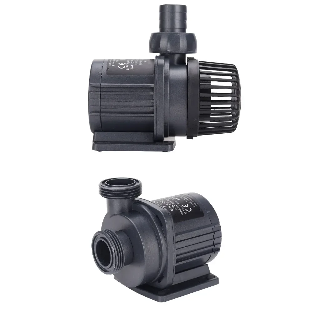DC24V Fish Tank Aquarium Memory Function Pump Mute Suitable for Garden Fountains, Seawater, Fresh Water, Submersible Pumps