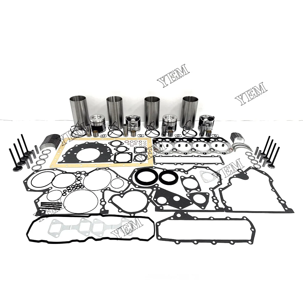 

S4S OVERHAUL KIT CYLINDER LINER KIT WITH BEARING GASKET KIT AND VALVE FOR MITSUBISHI ENGINE.