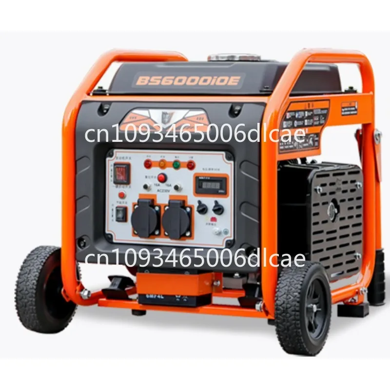 Variable frequency gasoline generator 220v household small high power 5kW