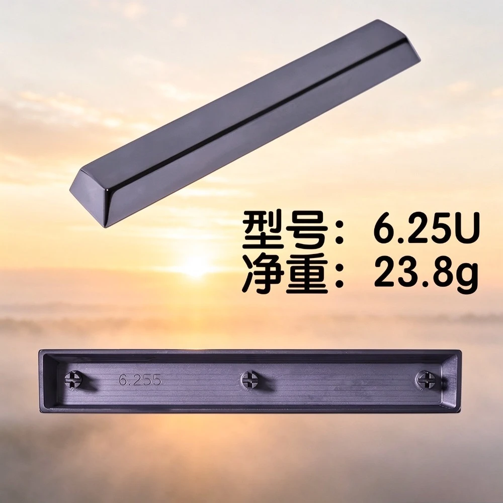 Titanium Alloy Keycaps  ESC/TAB/CAPS 1U/1.5U/1.75u Custom Point Keycap Cherry Profile Keyboard Cap Mechanical Keyboard Accessory