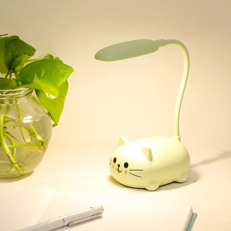 Cute Animals LED Table Light Light USB Recharge LED Night Light Child Eye Protection Creative Desk Lamp Desktop Ornament