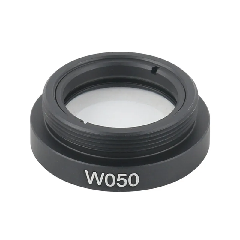 

W050 W075 Reduced objective W100 protective lens 25.5mm outer tooth monocular industrial camera lens objective