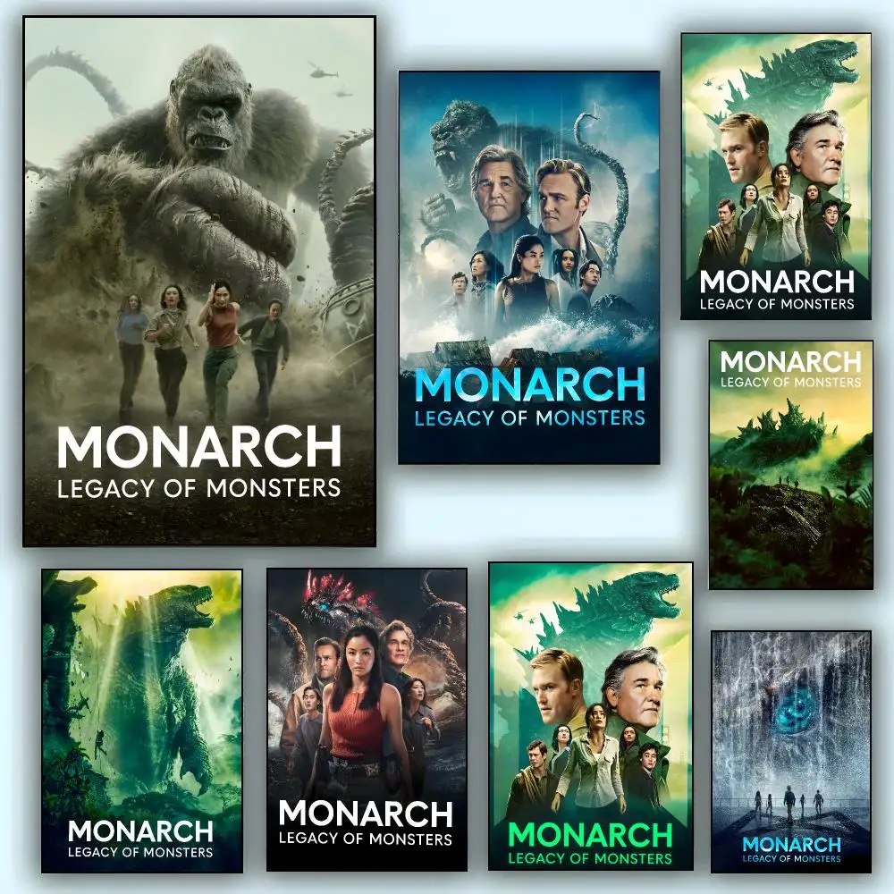 Monarch Legacy of Monsters poster Poster Modern Aesthetic Wall Art Print Minimalist Poster Bedroom Living Room Home Decor Gift