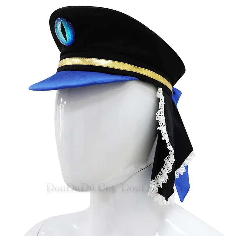 Anime Aileen Cosplay Costume Egg Party Magic Policewoman Dress Hat Thigh socks Accessories Full Set Halloween Uniform Clothing