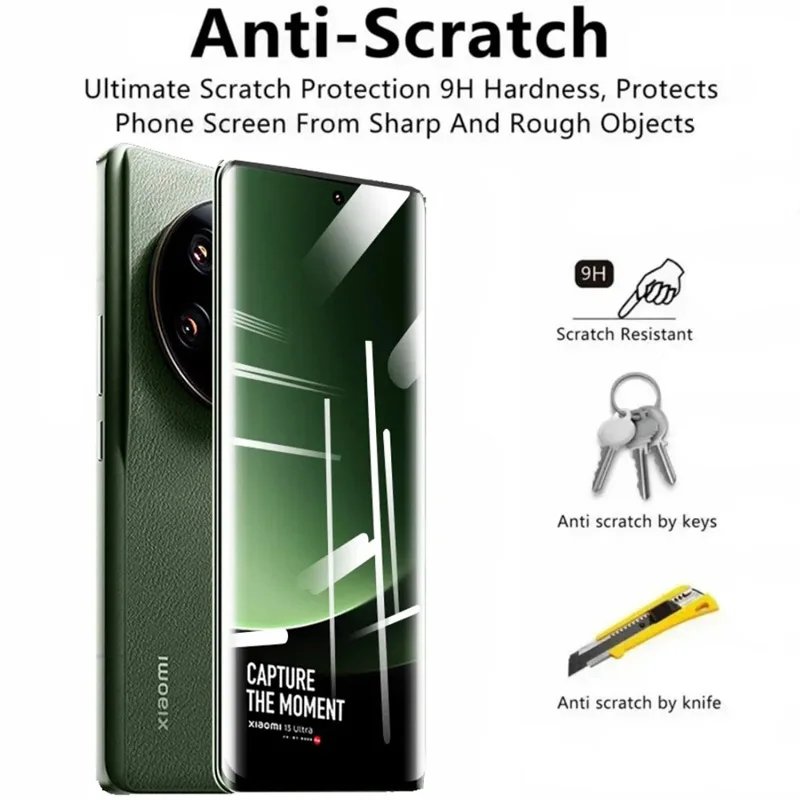 Folia ochronna na ekran z hartowanego szkła z klejem UV Full Liquid Glue do iPhone'a Apple 12 13 14 15 Plus 17 16 Pro Max, przezroczysta. — zdjęcie produktu 5