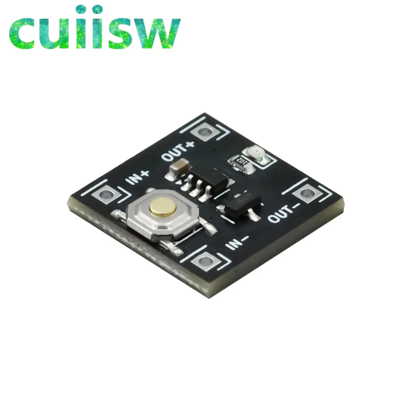 1pc Single Bond Button Bistable Switch Module 2.2-5V 0.5uA Continuous Load 2A Low Power Micro One Key Switch YR-1006