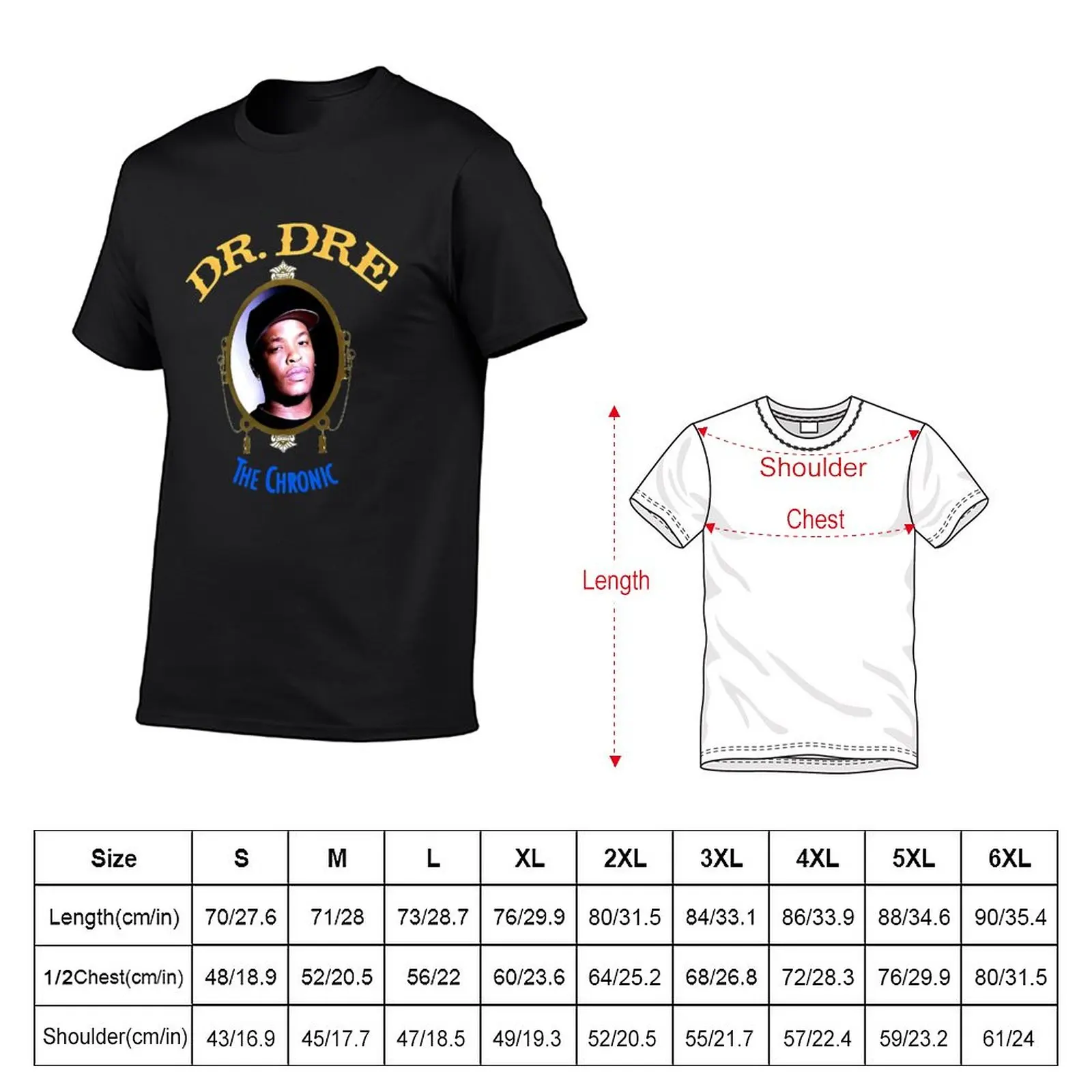 New Man Dr DRE The Chronic T-Shirt cute tops quick drying shirt custom t shirts Men's t-shirt