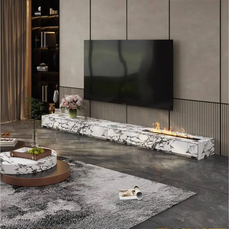 

Nordic Fireplace Tv Cabinet Long Storage Unique Modern Apartments Tv Cabinet Luxury Designer Meuble Chambre Home Furniture