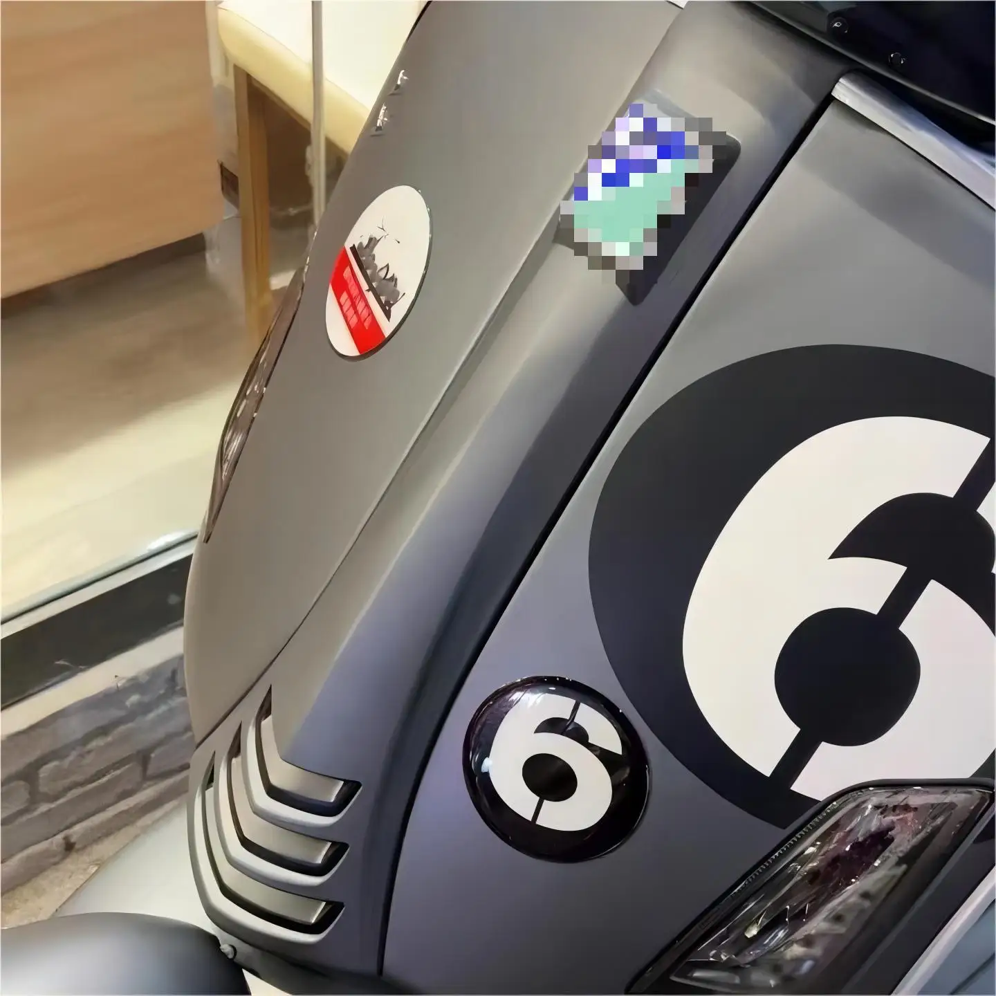 3D reflective adhesive magnetic sticker for motorcycle waterproof film FOR PIAGGIO VESPA Sprint RA LX LXV GTS GTV 125 150 300