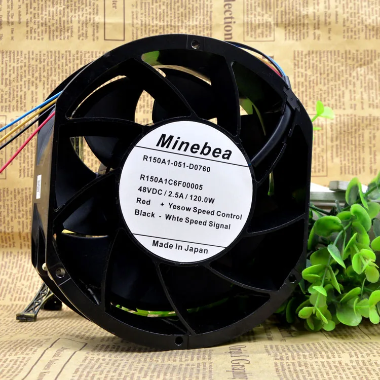 NEW ORIGINAL R150A1-051-D0760 48V 2.5A 120.0W 17251 172*51 mm COOLING FAN
