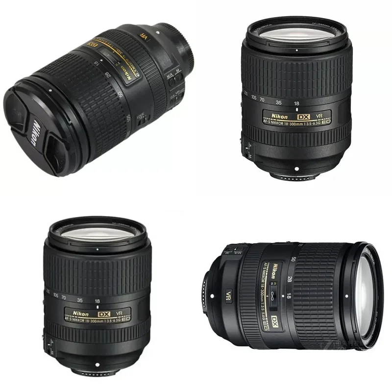 for 18-300mm f3.5-6.3 VR DX Wide Angle Telephoto Anti-Shake Zoom SLR Lens Half Width