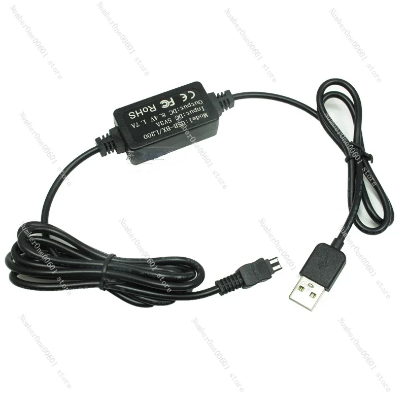 1Pcs USB external power cable for SONY Camcorder AC-L200 L20 L25B