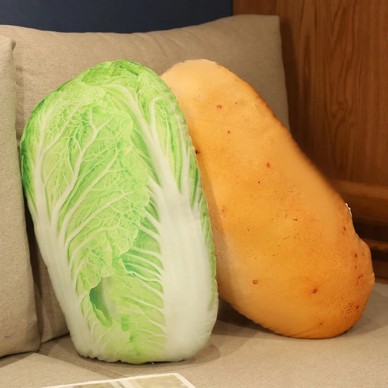 Vegetable Plant Design Modern Living Room Sofa Pillow Soft Pillow Sleeping Cute Style Home Textile Supplies Cushion Cushion