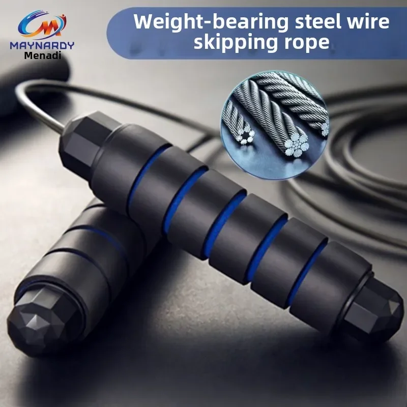 

Скакалка со стальной проволокой, соревнования студентов, тренировка для сжигания жира и снижения веса, стальная проволока для фитнеса