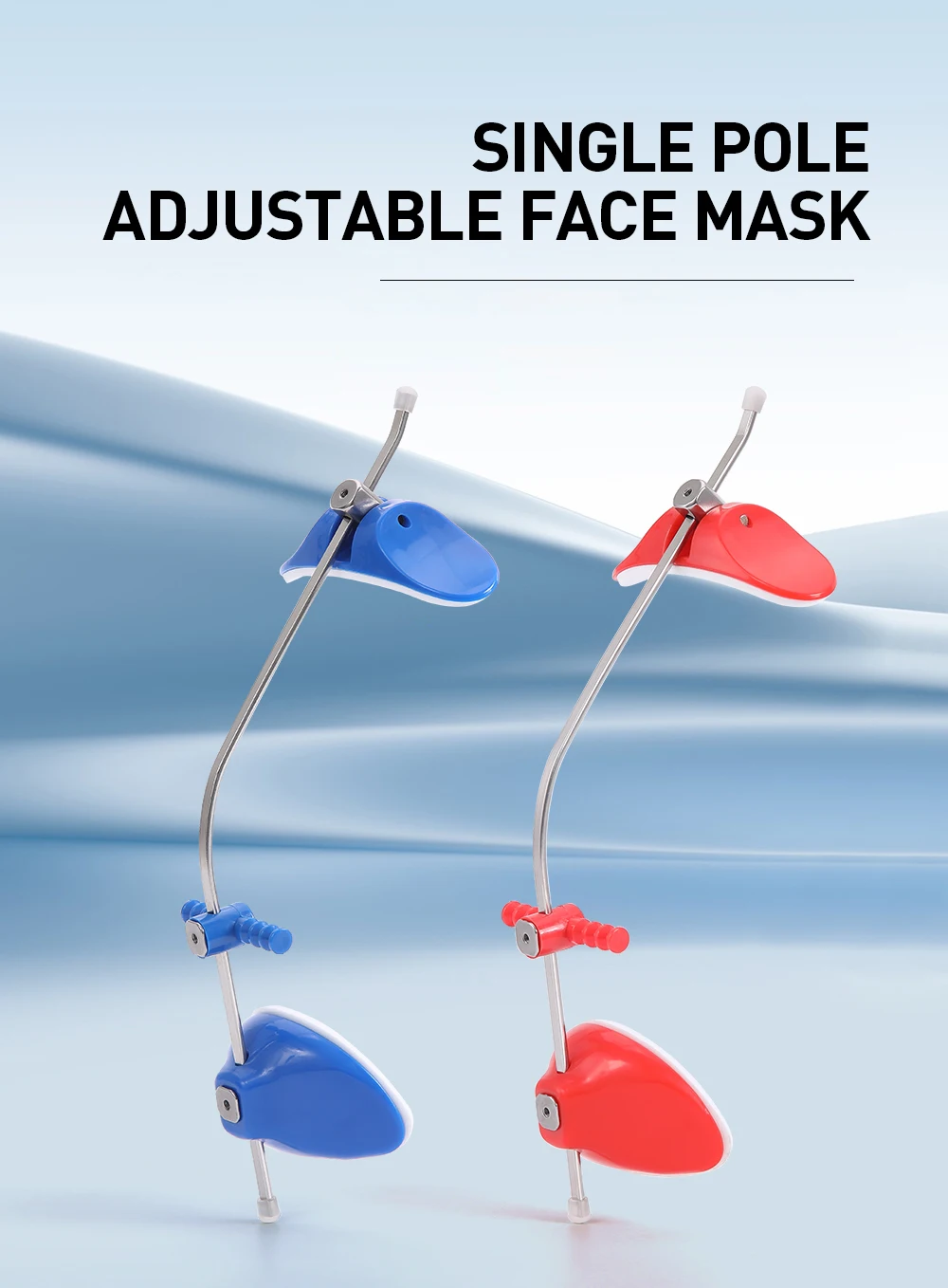 AZDENT Dental Kieferorthopädische Vorwärtszug-Kopfbedeckungs-Gesichtsmaske mit Einhebeln verstellbar – Detail 1