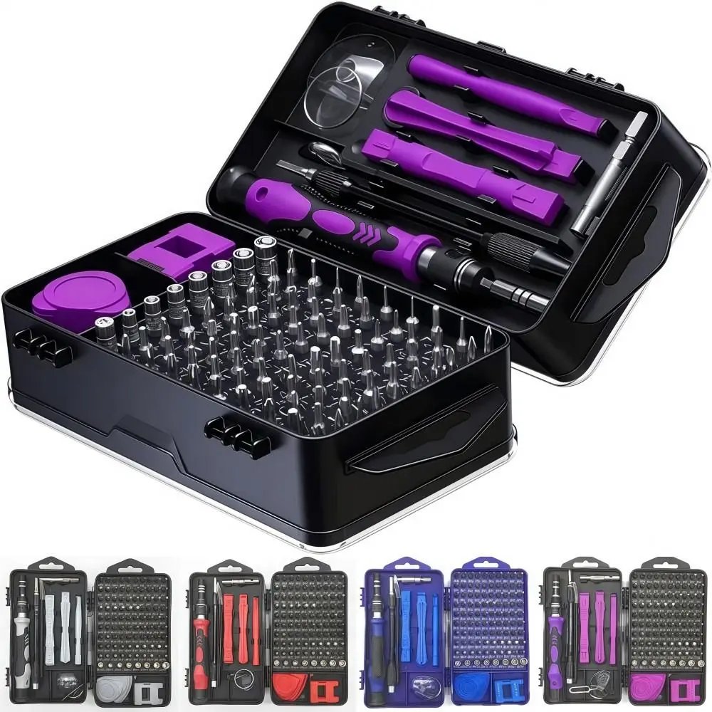 

115-in-1 Precision Screwdriver Set Portable Multi-functional Magnetic Repair Tool Kit Durable Screwdriver Kit For Home Repair