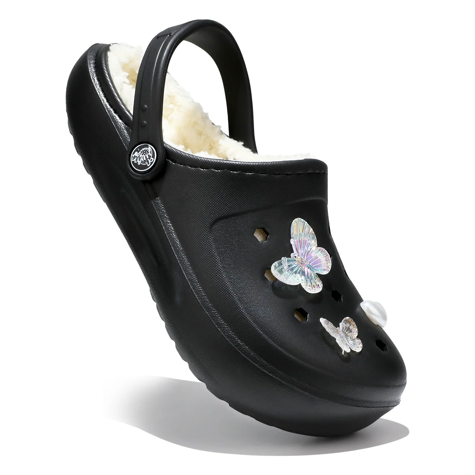 Women's Winter Warm Clogs, Fashionable and Casual Style, Can Be Worn Indoors or Outdoors 666