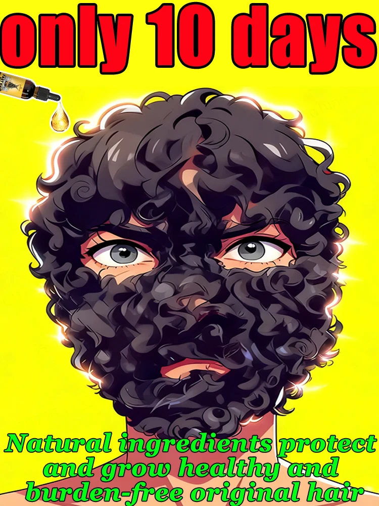 Say goodbye to the embarrassment of baldness, just 3 minutes a day and your hair will grow thicker and thicker.