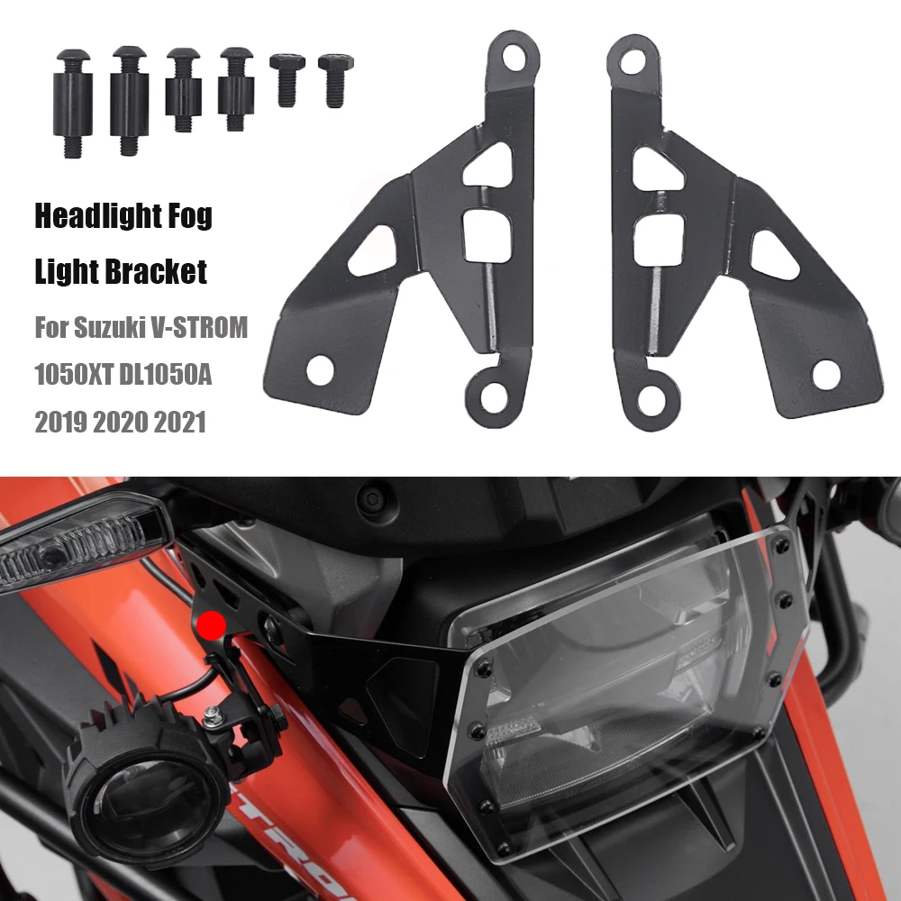 New Motorcycle Accessories Headlight Bracket FOR SUZUKI V-STROM 1050XT DL1050A 2019 2020 2021 VSTROM V STROM 1050 DL 1050