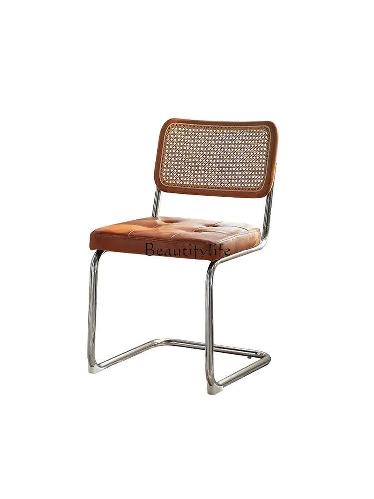 

Nordic Solid Wood Home Designer Dining Chair Mid-Ancient Cafe Hotel Leisure Ins Chair