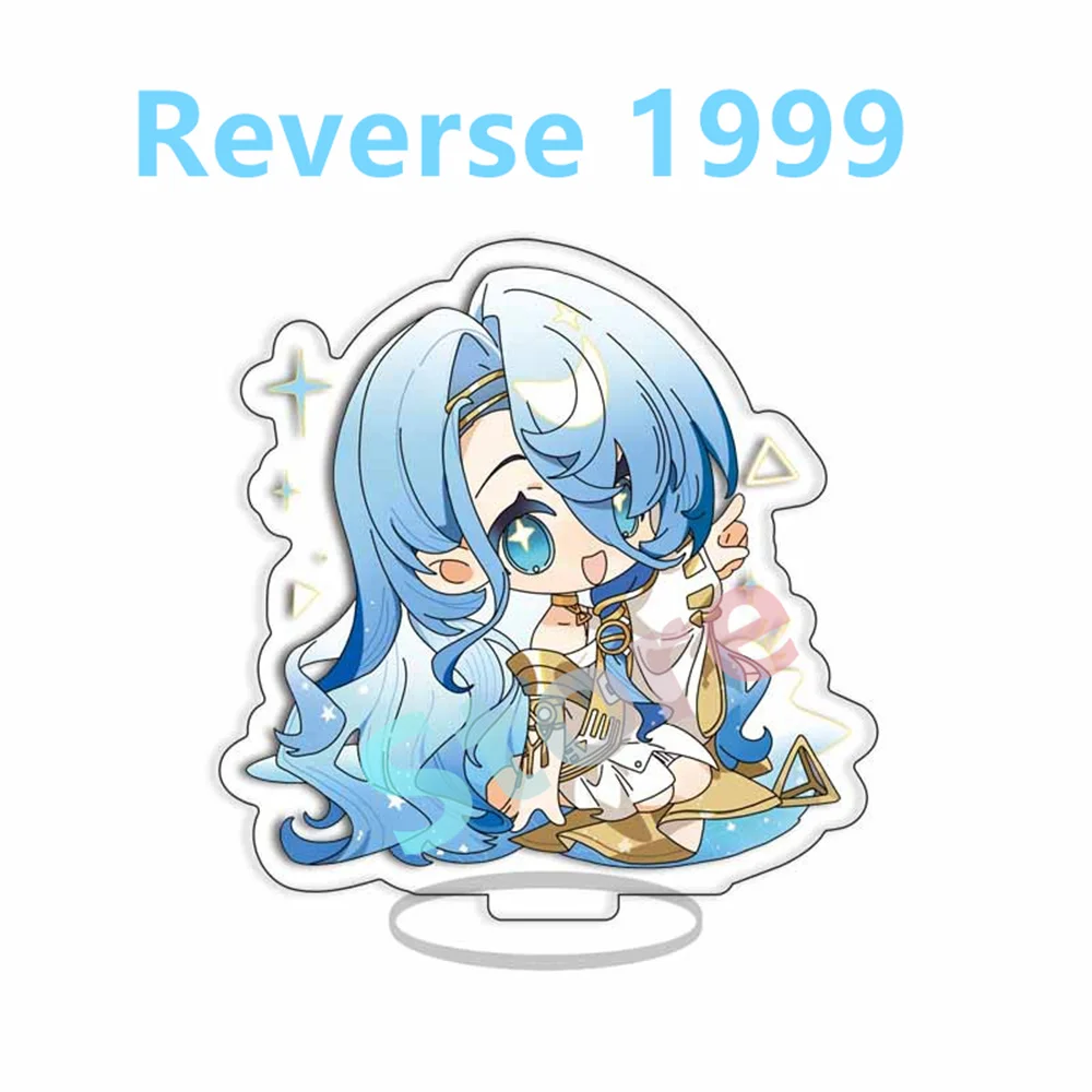 Q Version Anime Reverse 1999  Arcylic Stand Tooth Fairy Jessica Acrylic 10cm  Stand Model Kawaii Cartoon Bag Pendent gift