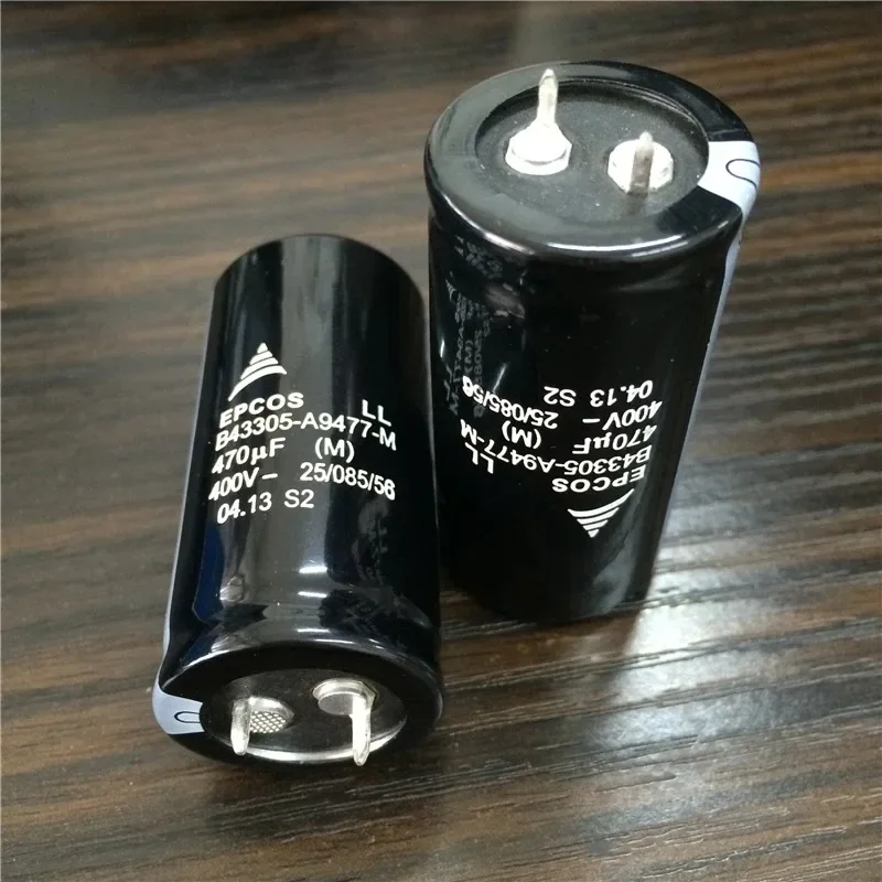 1pcs 470uF 400V EPCOS B43305 Series 25x50mm 400V470uF PSU Aluminum Electrolytic capacitors