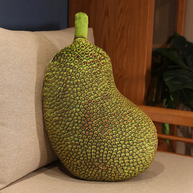 Uklsqma Oreiller en Peluche Ananas 20 Pouces / Jouet en Coton Doux en Forme de Fruit / Coussin Décoratif Mignon pour Enfants / Cadeau de Décoration Amusante pour la Maison / Cadeau