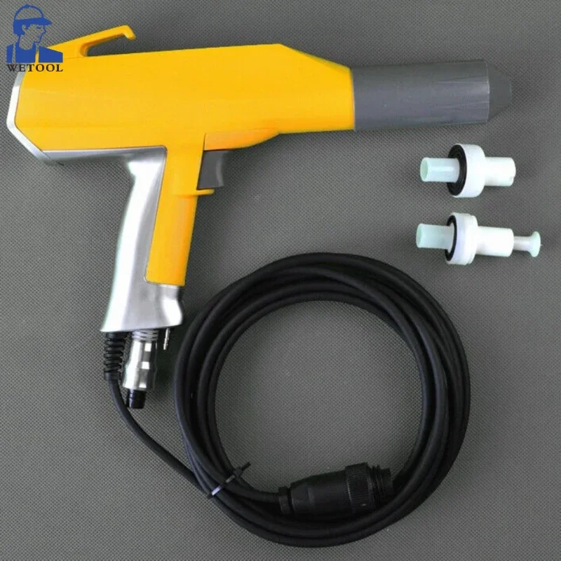 

OptiSelect Manual Powder Gun 1002100 GM02 Optiflex F W/ 2pcs Nozzle For Gema