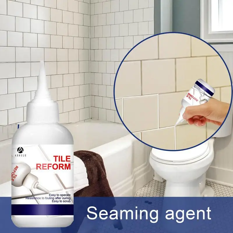 150/280ml Floor Tile Gap Repair Agent Waterproof Epoxy Porcelain Sealant For Crack Chip Ceramic Restore And Renew Tile Joints