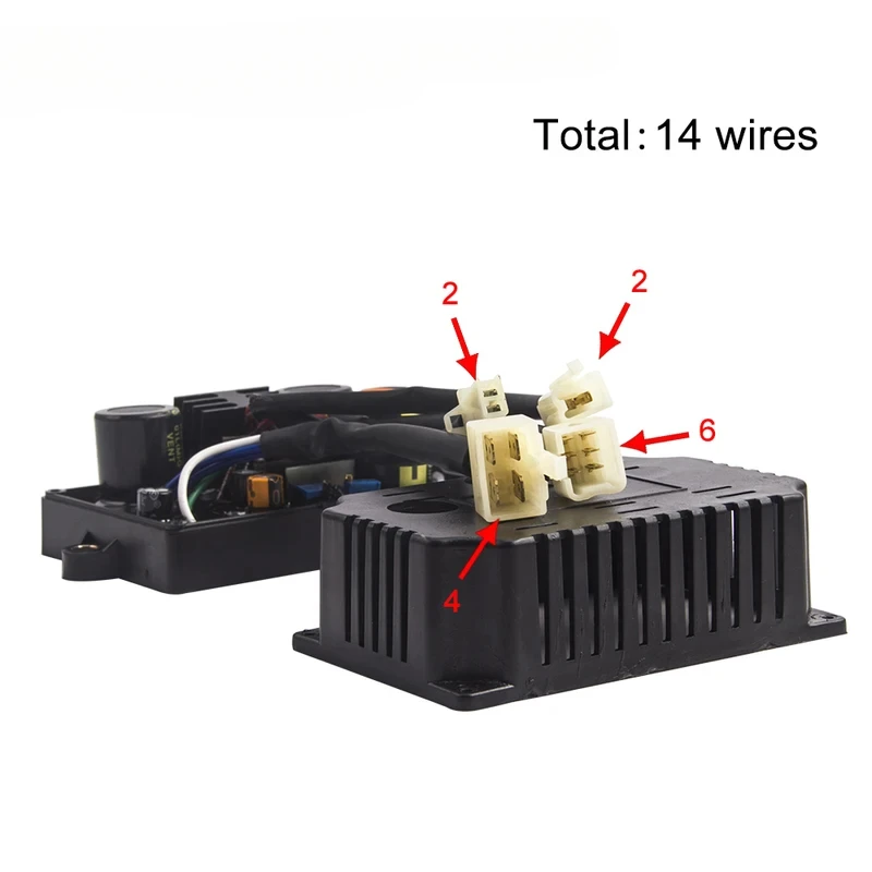 Welding Generator AVR Automatic Voltage Regulator Stabilizer Module 5KW 10‑Wire 12‑Wire 14‑Wire Replacement Parts For Weld