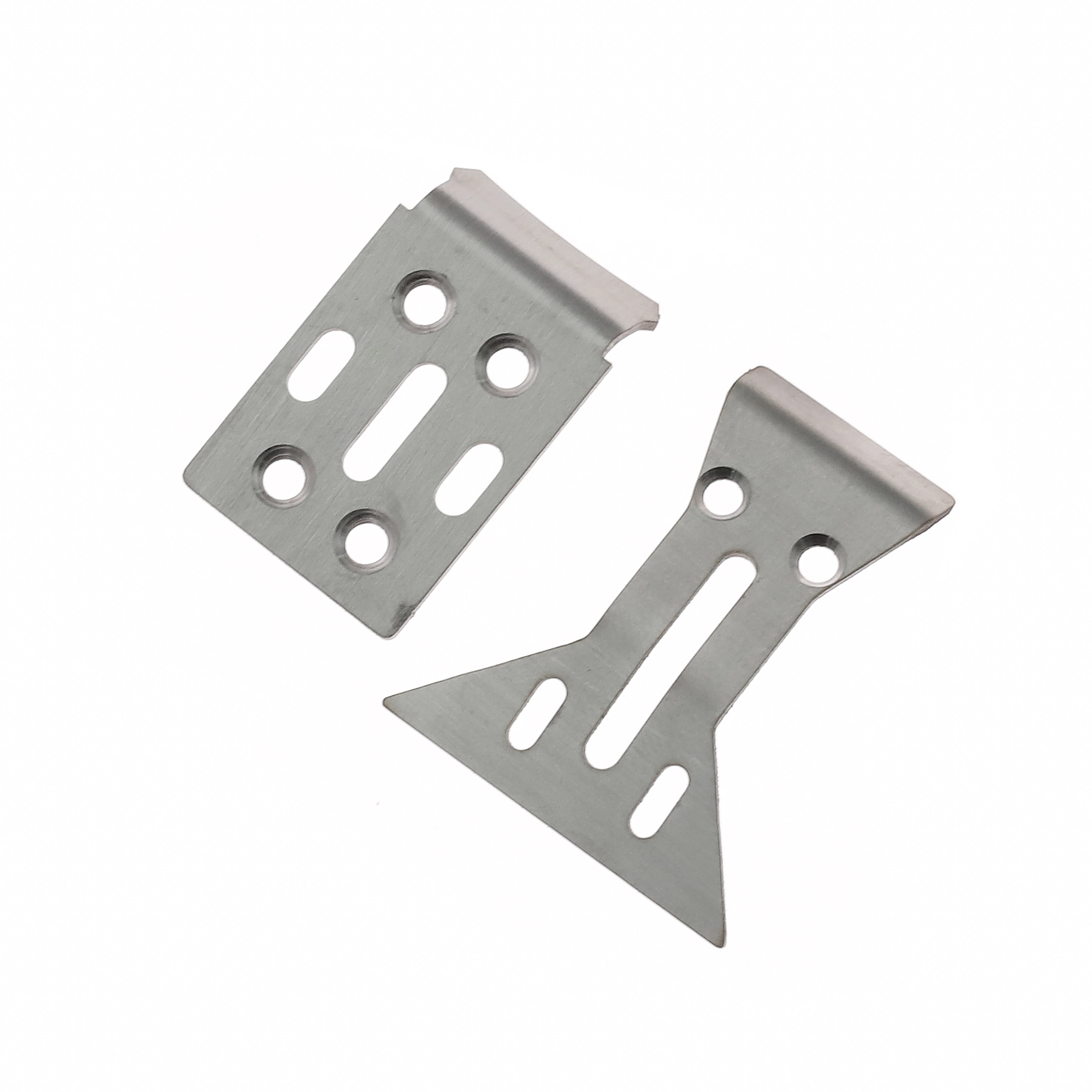 Modelo de coche RC, protector inferior delantero y trasero de acero inoxidable para Losi 1/24 RC Car Micro-B 2WD BUGGY, piezas de marco