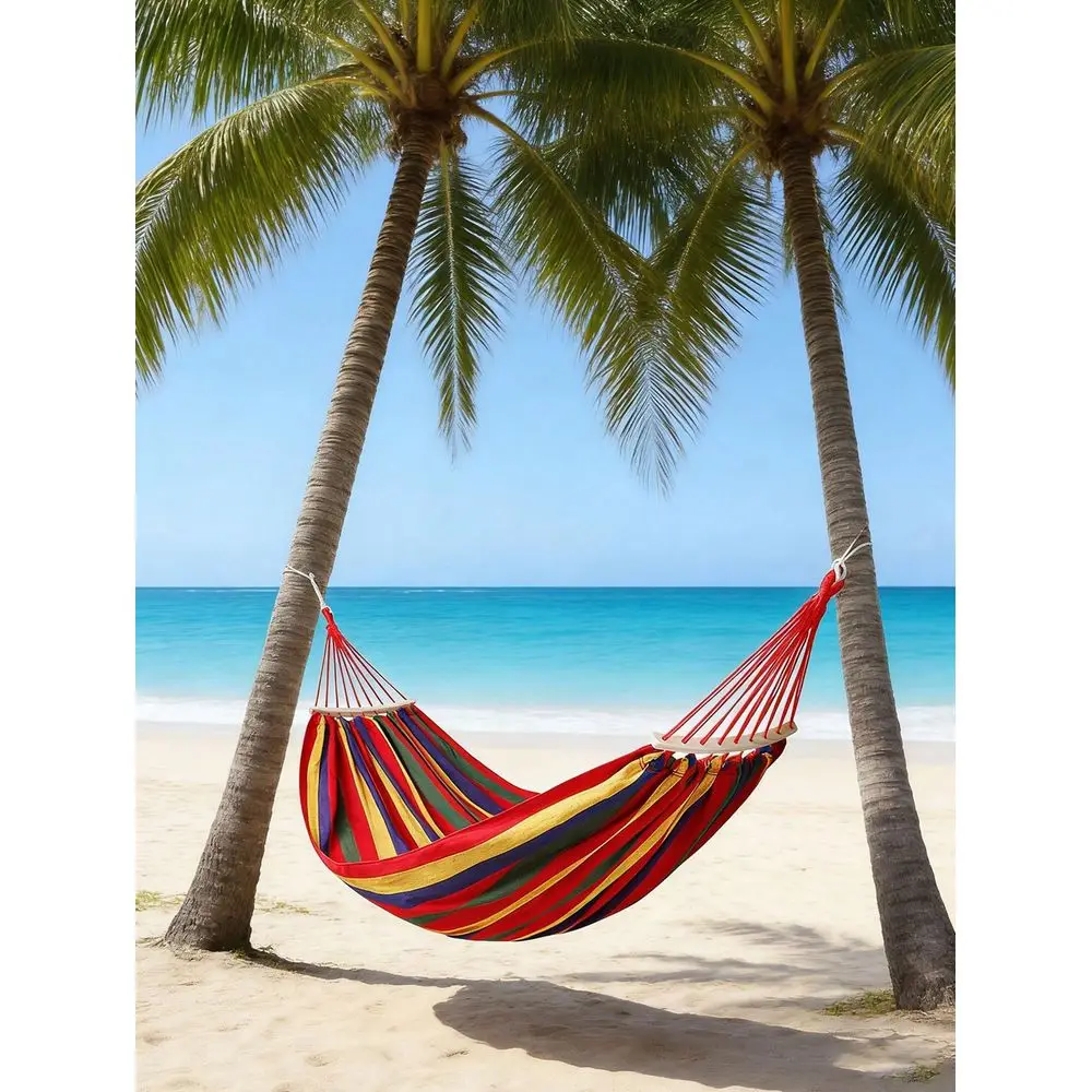 

Hammock, Garden Camping Hammock With Portable Storage Bag For Patio, Backyard, Camping