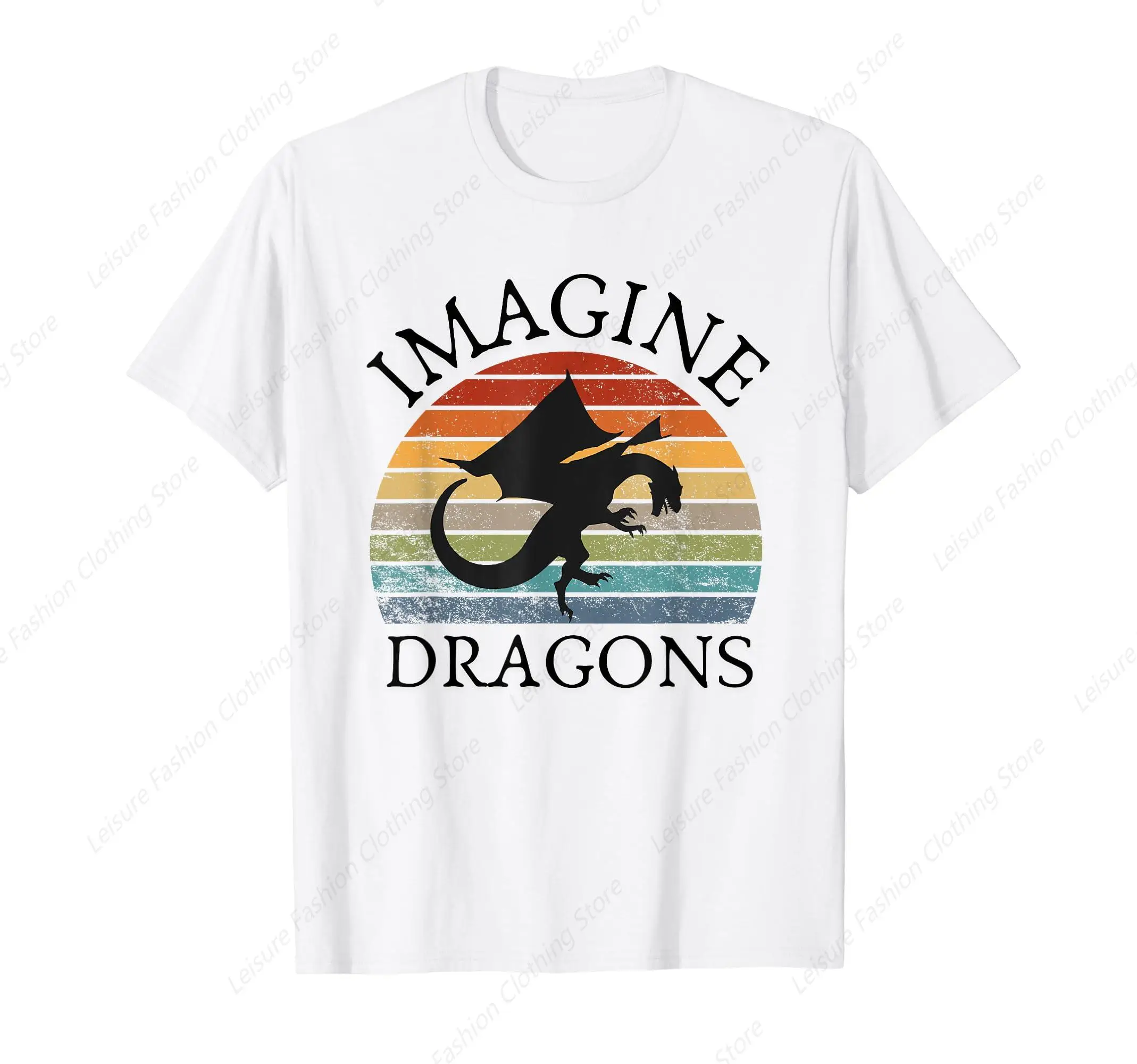 Imagine Magical And Mythical Fantasy Dragons Boys Girls T-Shirt