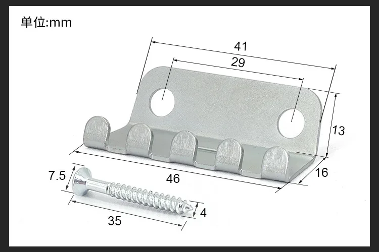 

Electric Guitar Tremolo System Spring Hook Screw Single Rock Double Rock Bridge Tailpiece Hook