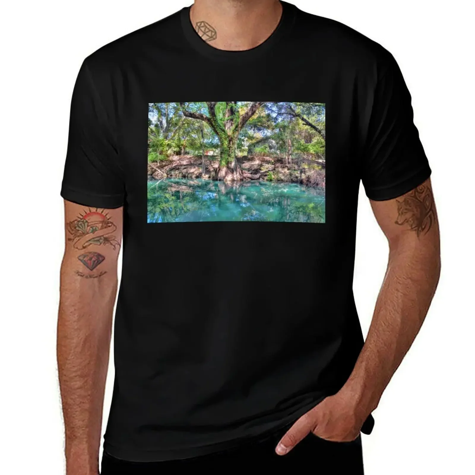 

Wimberley T-Shirt fashion shirts new edition hippie clothes plain t shirts men