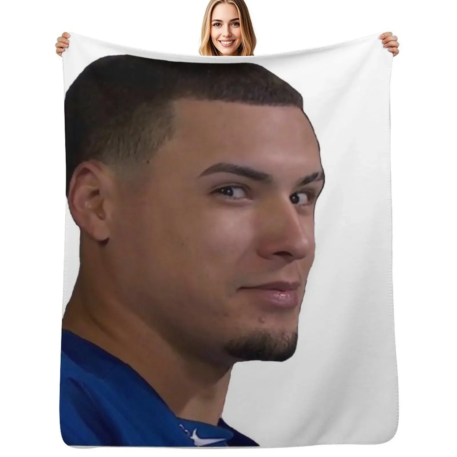 

Javy Baez Eyes Throw Blanket Nap Blankets For Sofas Luxury Designer Stuffeds Blanket