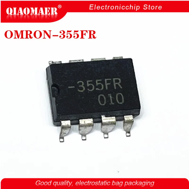 7pcs/lot OMRON-355FR SOP8 G3VM-355FR MY 355FR SOP