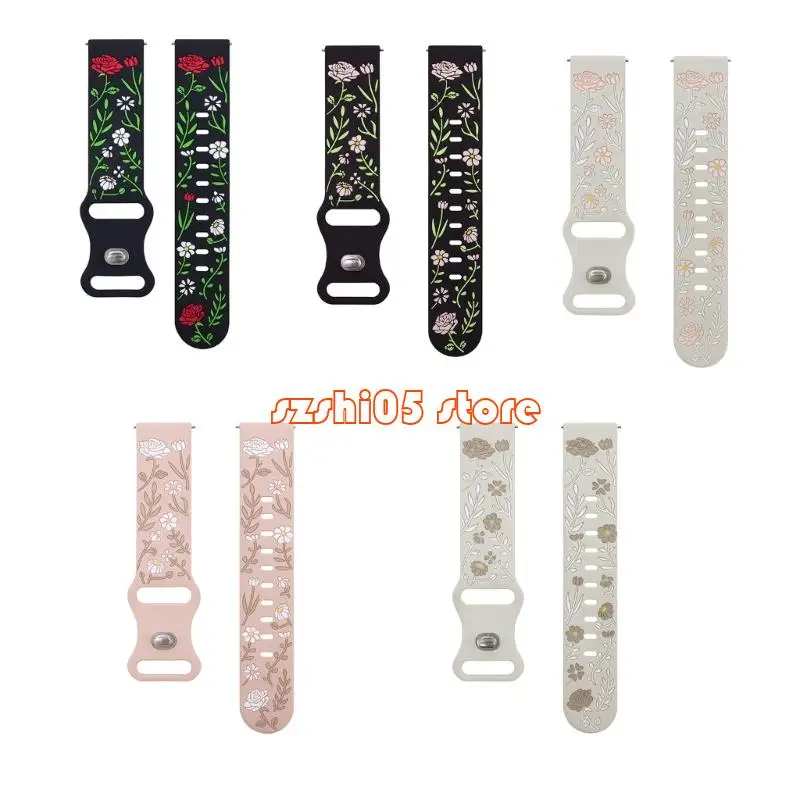 781E Braccialetti lavabili con lavabili a cinghia unisex 20 mm/22 mm per orologio 7654 graffi resistenti
