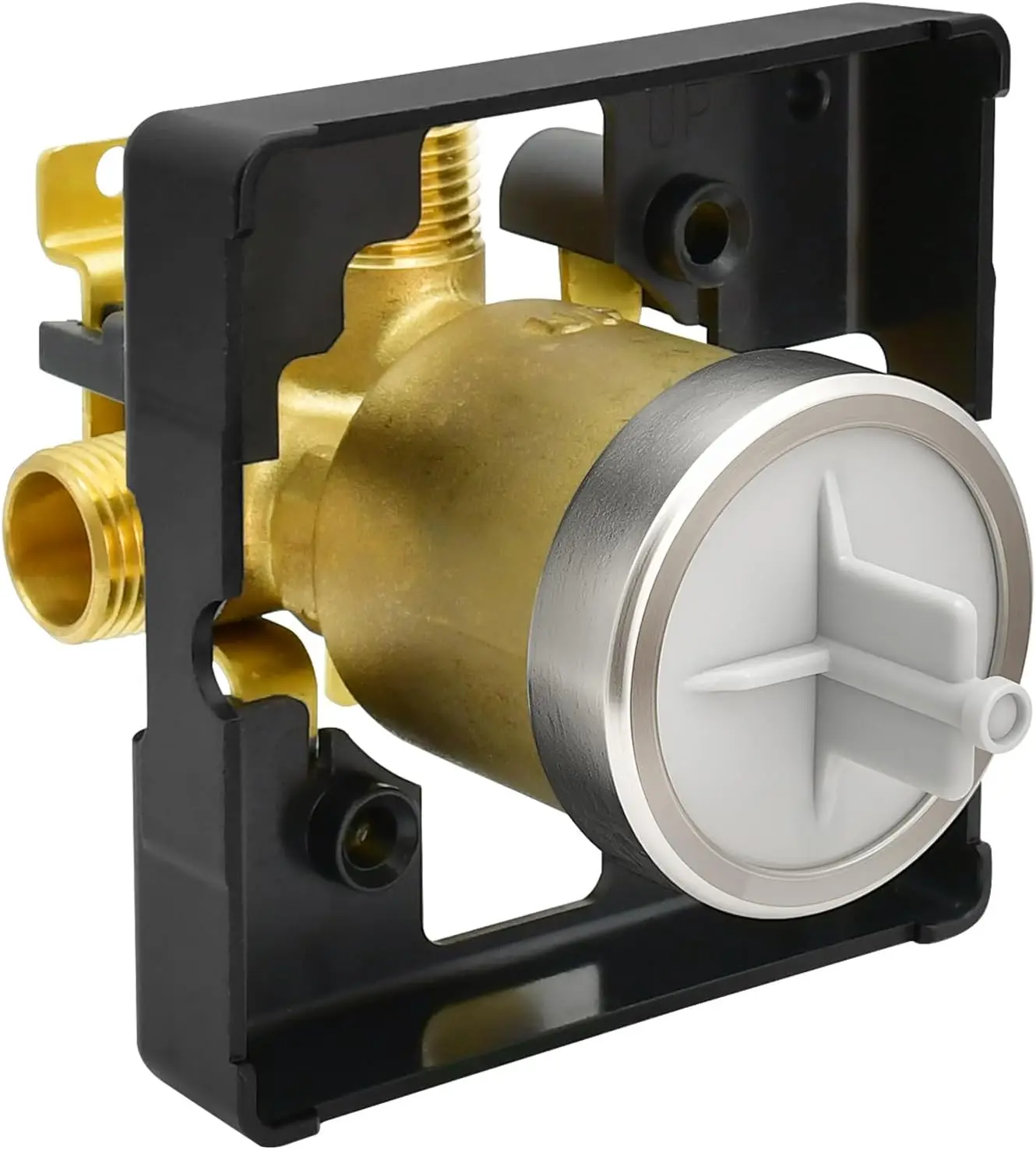 

R10000-UNBXHF Shower Valve Replacement for Delta MultiChoice Universal Body, Fits Single/Dual Handle Trims