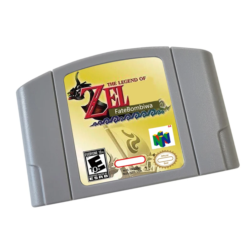 

N64 games Cartridge-Zel FateBombiwa _NTSC Version Retro Games reconstructed