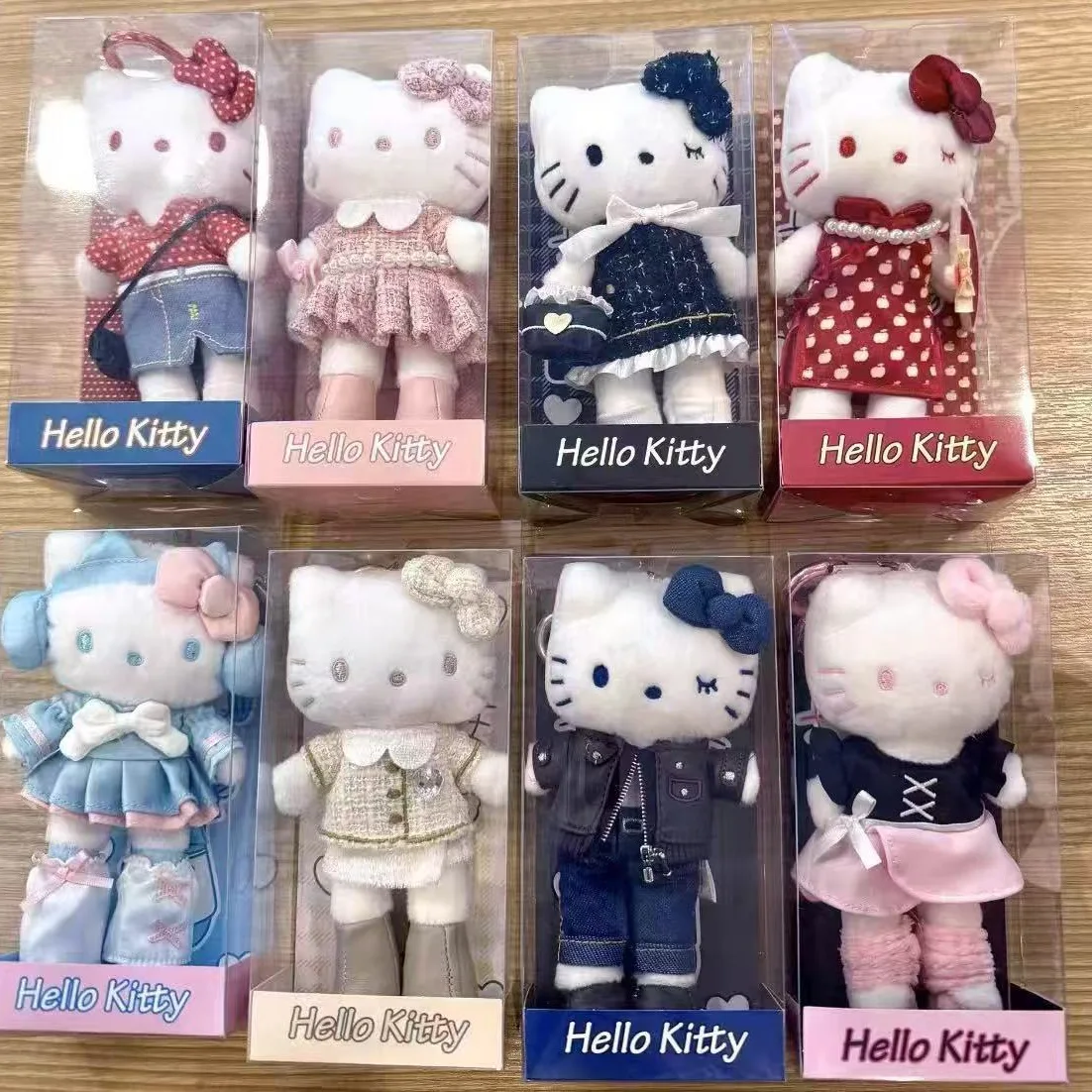 

15 см Sanrio Hello Kitty длинные ноги плюшевый брелок аниме игрушки кукла кулон брелок плюсhier брелок очаровательные аксессуары подарки