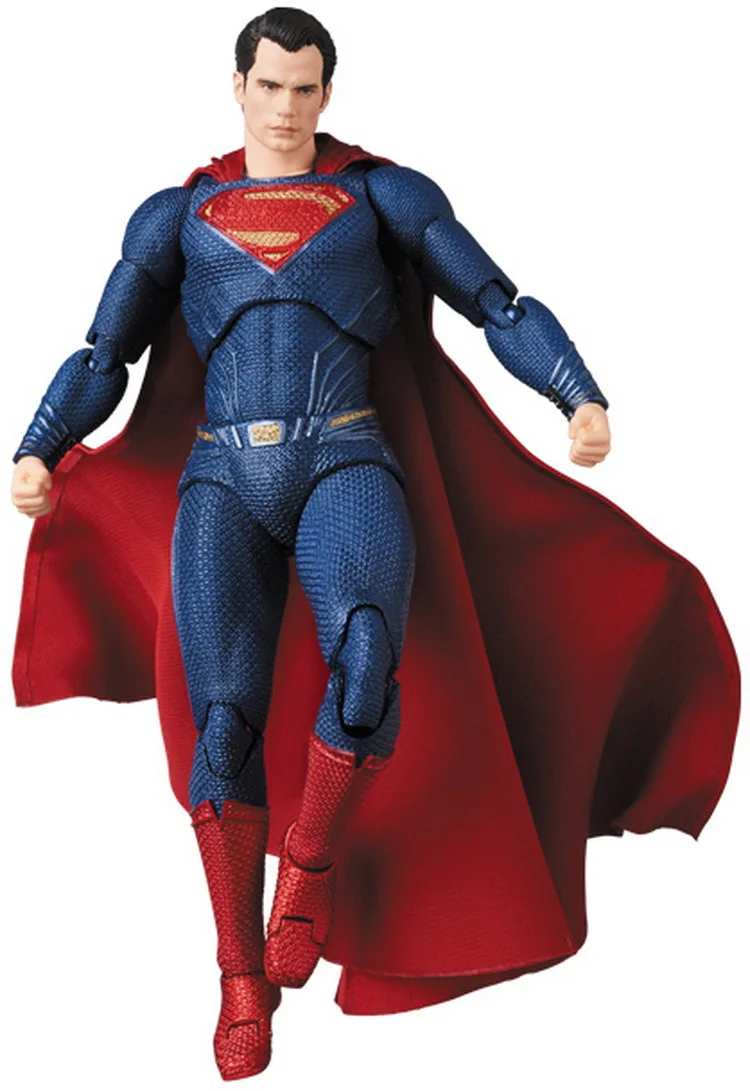 

16cm DC Superman MAFEX 057 Justice League Super Man Action Figure Collection Model BJD Gift Toys