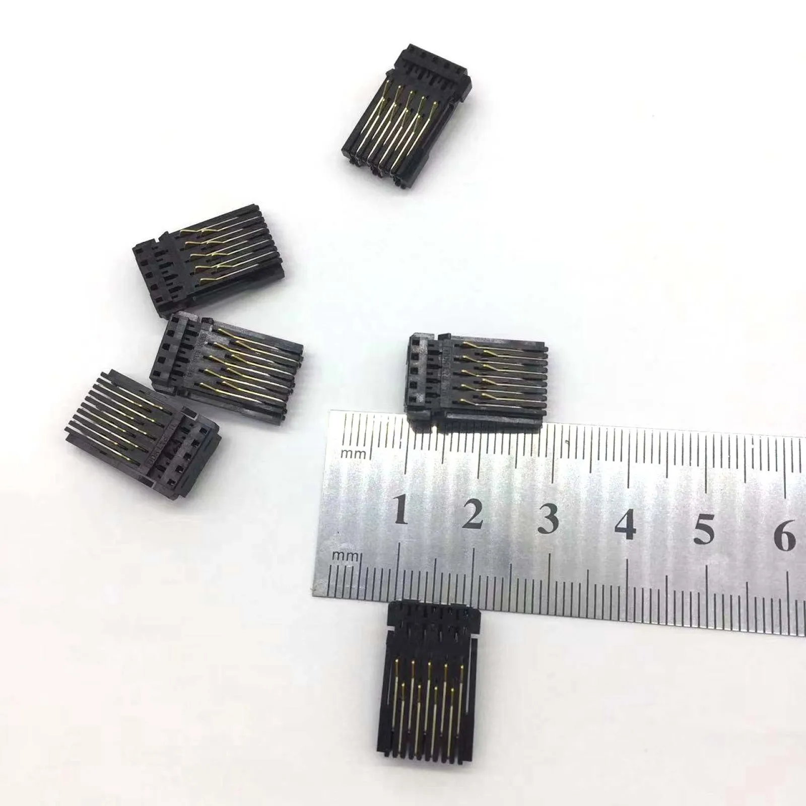 

EP-879AW XP-8700 EP-979A3 XP8500 XP-8505 XP-15080 6 шт. Контакты каретки чернил подходят для Epson EP-905A XP-8606 XP-900 XP-8600